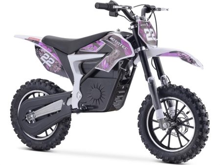 MotoTec 36v 500w Demon Electric Dirt Bike Lithium Purple Supply