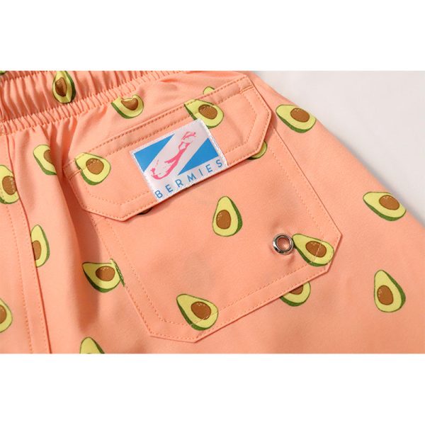 Pink Avocado - Kids Swim Trunks by Bermies For Discount