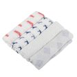 Fire Truck and Dalmatian Bamboo Swaddle Blanket Four Pack on Sale