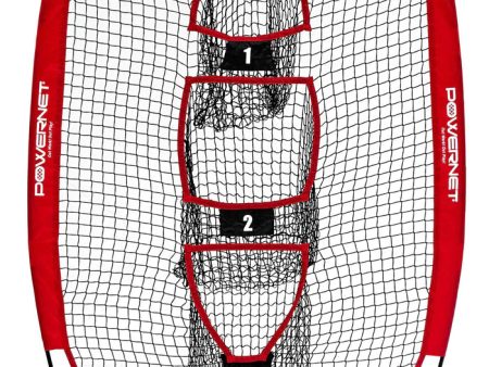 PowerNet 4x8 Ft Football Pass Accuracy Trainer Net (1127-2) Fashion