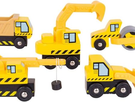 BigJigs Wooden Site Vehicles Cheap