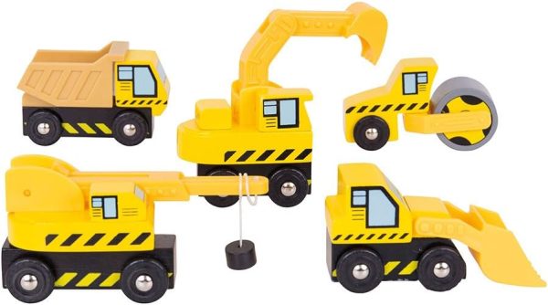 BigJigs Wooden Site Vehicles Cheap