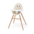 Baby High Chair with Dishwasher Safe Tray-Beige For Discount