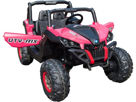 Mini Moto UTV 4x4 12v Pink (2.4ghz RC) Sale