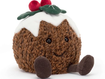 Jellycat Amuseable Christmas Pudding For Sale