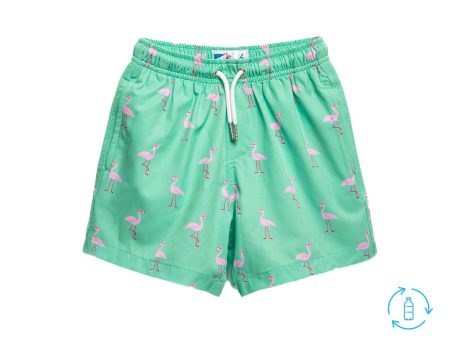 Green Flamingo by Bermies Supply