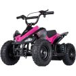 MotoTec 24v Kids ATV v2 Pink Online now