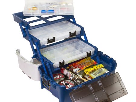 Plano Hybrid Hip 3-Stowaway Tackle Box 3700 - Blue [723700] Fashion