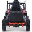 MotoTec Raider Kids UTV 48v 1200w Full Suspension Red For Cheap