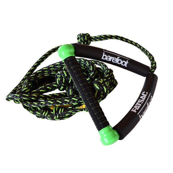 FATSAC 25 Wake Surf Rope  Handle Combo - Green  Black [M1035-C] Online Hot Sale