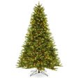 6 7 FT Artificial Christmas Tree with Pine Cones and Adjustable Brightness-7 ft Online