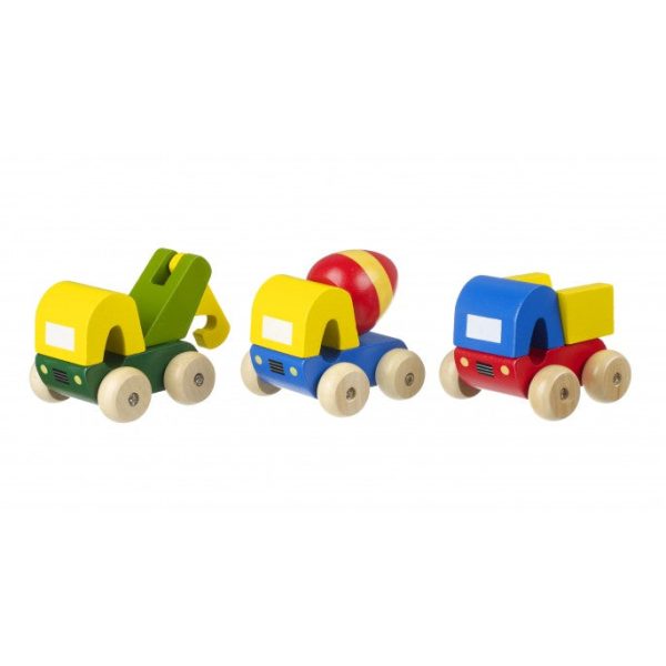 Orange Tree Toys First Trucks Set of Three on Sale