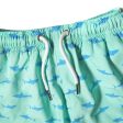 Great White - Kids Swim Trunks by Bermies Discount