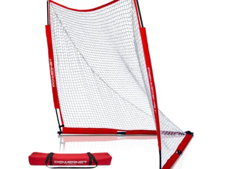 PowerNet 4x4x4 Ft Portable Lacrosse Goal to Train Anywhere (1200) Sale