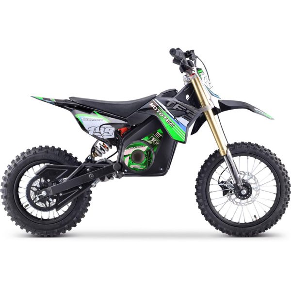 MotoTec 48v Pro Electric Dirt Bike 1600w Lithium Green For Discount