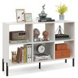 Open-Back Bookshelf with Drawer for Study-White Online now