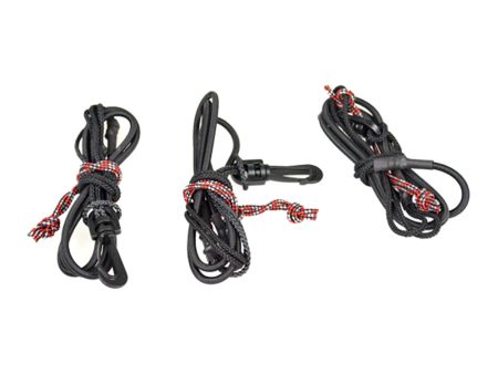 YakGear 3 Leash Combo f Paddle  Pole [ELC] Hot on Sale