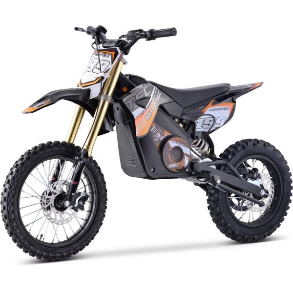 MotoTec 48v Pro Electric Dirt Bike 1600w Lithium Orange Discount