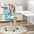 Ergonomic Children Study Chair with Adjustable Height-Turquoise Supply