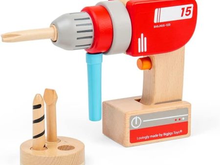 BigJigs Wooden Drill on Sale