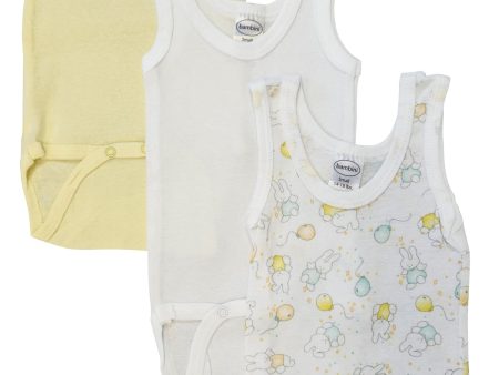 Unisex Baby 3 Pc One Piece and Tank Tops For Discount