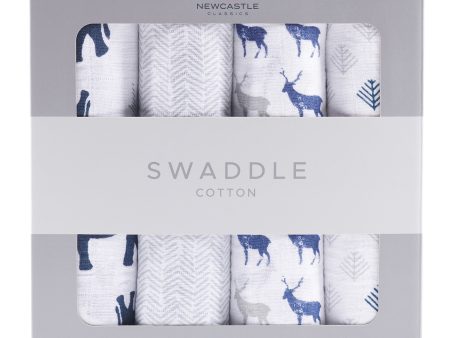 In the Wild Swaddle Blanket Four Pack Fashion