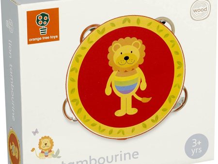 Orange Tree Toys Tambourine Lion Online