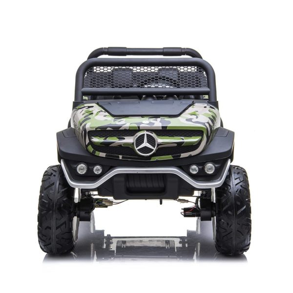 12V 4x4 Mercedes Benz Unimog 2 Seater Ride on Car Online now