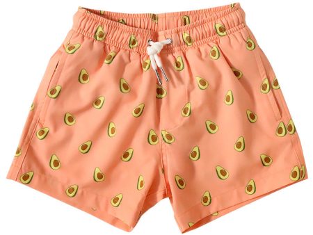 Pink Avocado - Kids Swim Trunks by Bermies For Discount