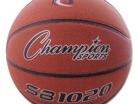 Champion Sports Composite Basketball, Official Size, Brown (SB1020) Online