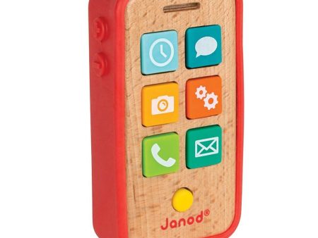 Janod Wooden Sound Mobile Phone Online Hot Sale