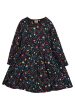 Frugi Sara Slub Skater Dress, Mountainside Floral For Sale