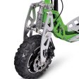 MotoTec UberScoot 70x 2-Speed Gas Scooter Green Online now