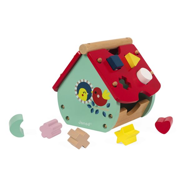 Janod Baby Forest House Shape Sorter Sale