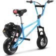 MotoTec 49cc Gas Mini Bike V2 Blue Online