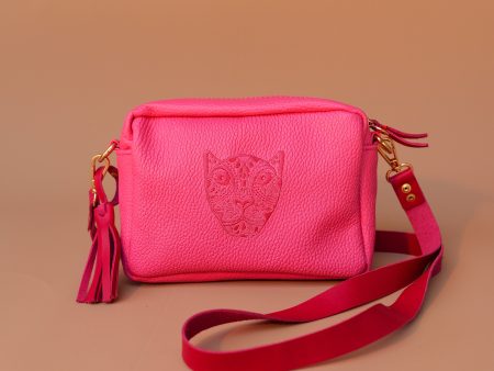 JAGUAR LUCIA CROSSBODY   HOT PINK For Cheap