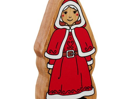 Lanka Kade Fairtrade Painted Wooden Mrs Claus For Discount