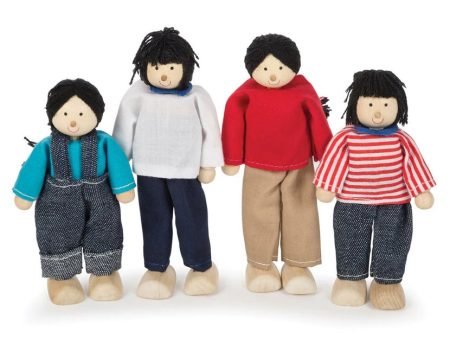 Tidlo Multicultural Dolls - Asian Family For Discount