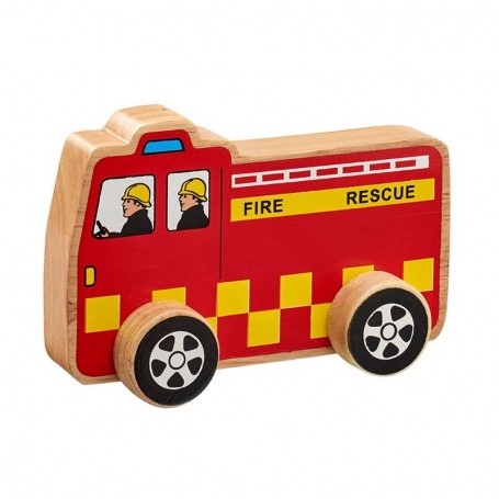 Lanka Kade Fairtrade Wooden Fire Engine Push Along For Sale