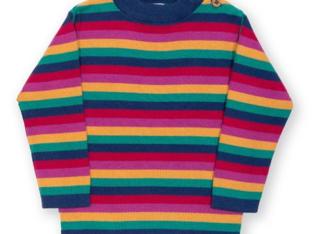 Kite Rainbow Stripe Jumper For Cheap