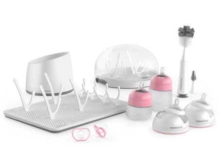 Ultimate Newborn Baby Bottle Feeding Set by Nanobébé US Online Sale