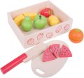 BigJigs Cutting Fruit Crate Hot on Sale