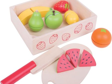 BigJigs Cutting Fruit Crate Hot on Sale