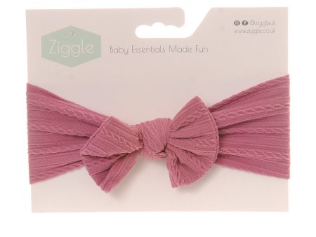 Ziggle Top Bow Turban Headband Juneberry Fashion