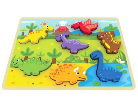 Jumini Chunky Puzzle Dinosaur Hot on Sale