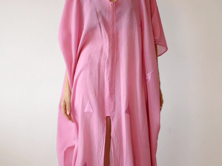 YALALAG HUIPIL CAFTAN    PINK Discount