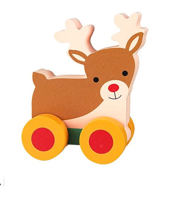 Orange Tree Toys First Push Toy Rudolph Discount