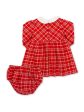 Kite Check Dress and Pants Set Cheap