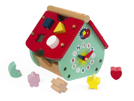 Janod Baby Forest House Shape Sorter Sale