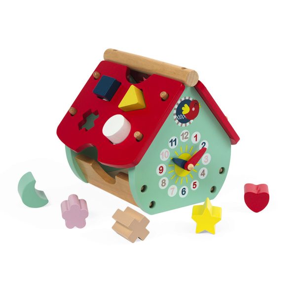 Janod Baby Forest House Shape Sorter Sale